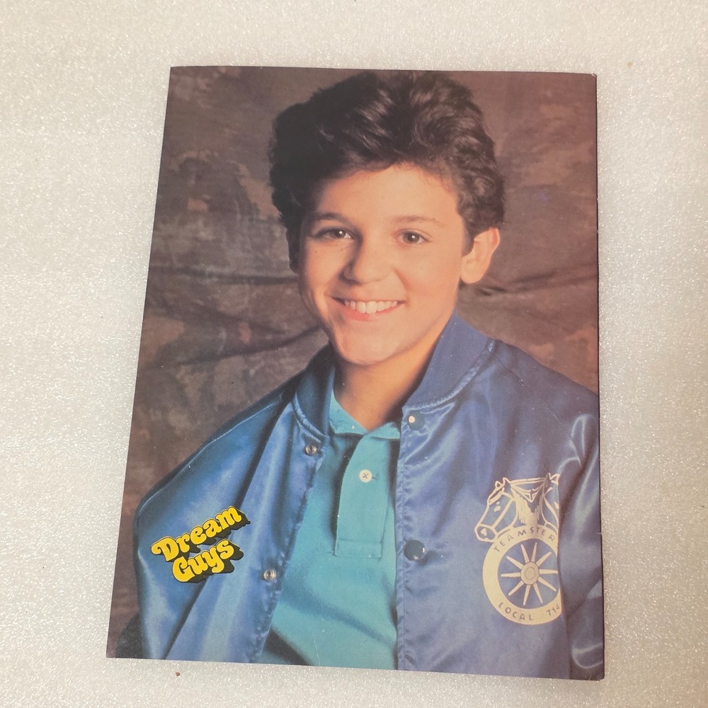 Fred Savage Rodney Harvey Vintage Poster Clipping 8x10 1980s Dream Guys Original